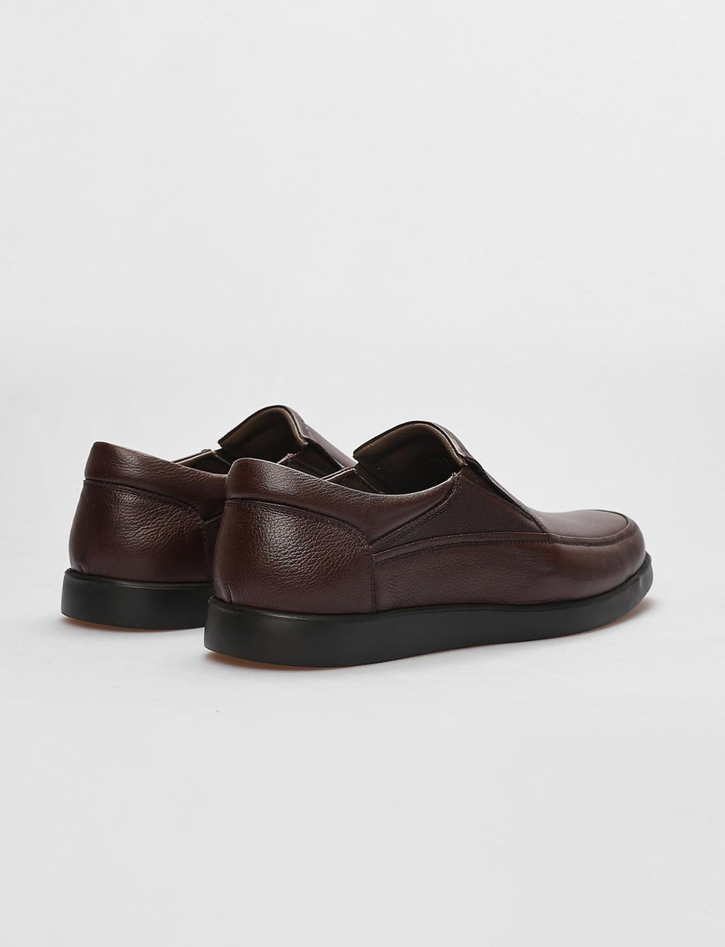 Genuine Leather Brown Men's Casual Shoes