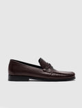 Genuine Leather Brown Men's Casual Shoes