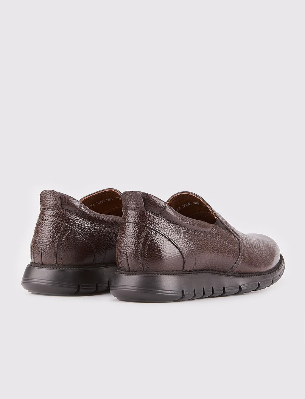 Genuine Leather Brown Men's Casual Shoes