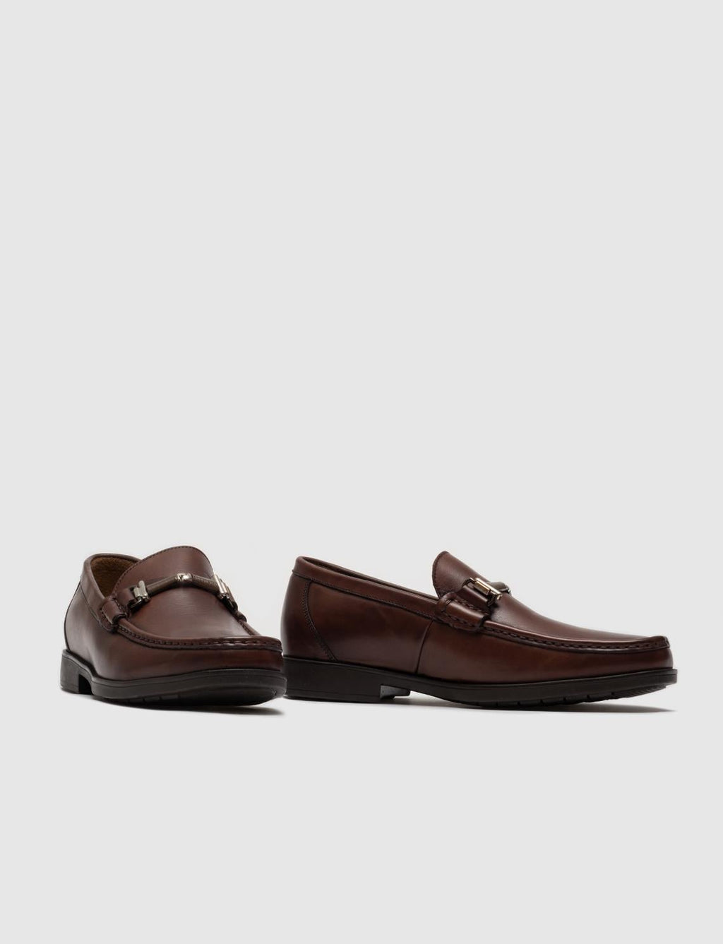 Genuine Leather Brown Men's Casual Shoes