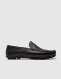 Genuine Leather Dark Brown Men's Loafer