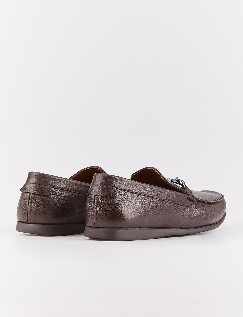 Genuine Leather Brown Men's Loafer