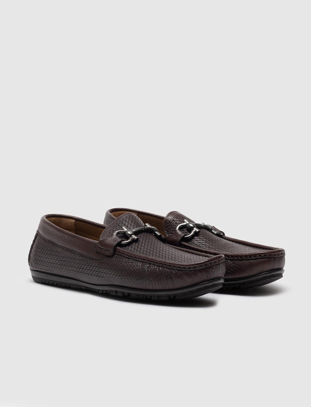 Genuine Leather Brown Men's Loafer