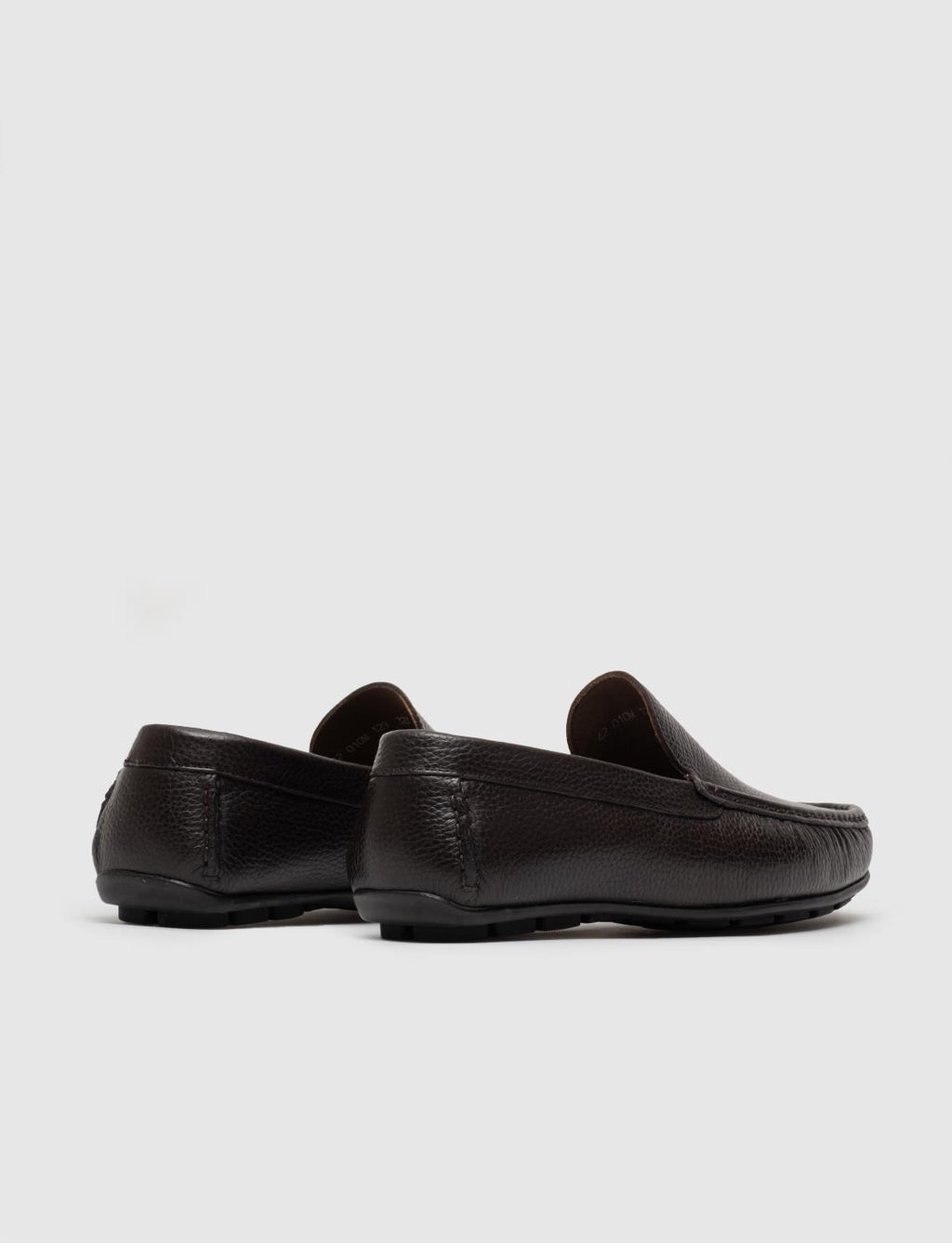 Genuine Leather Dark Brown Men's Loafer