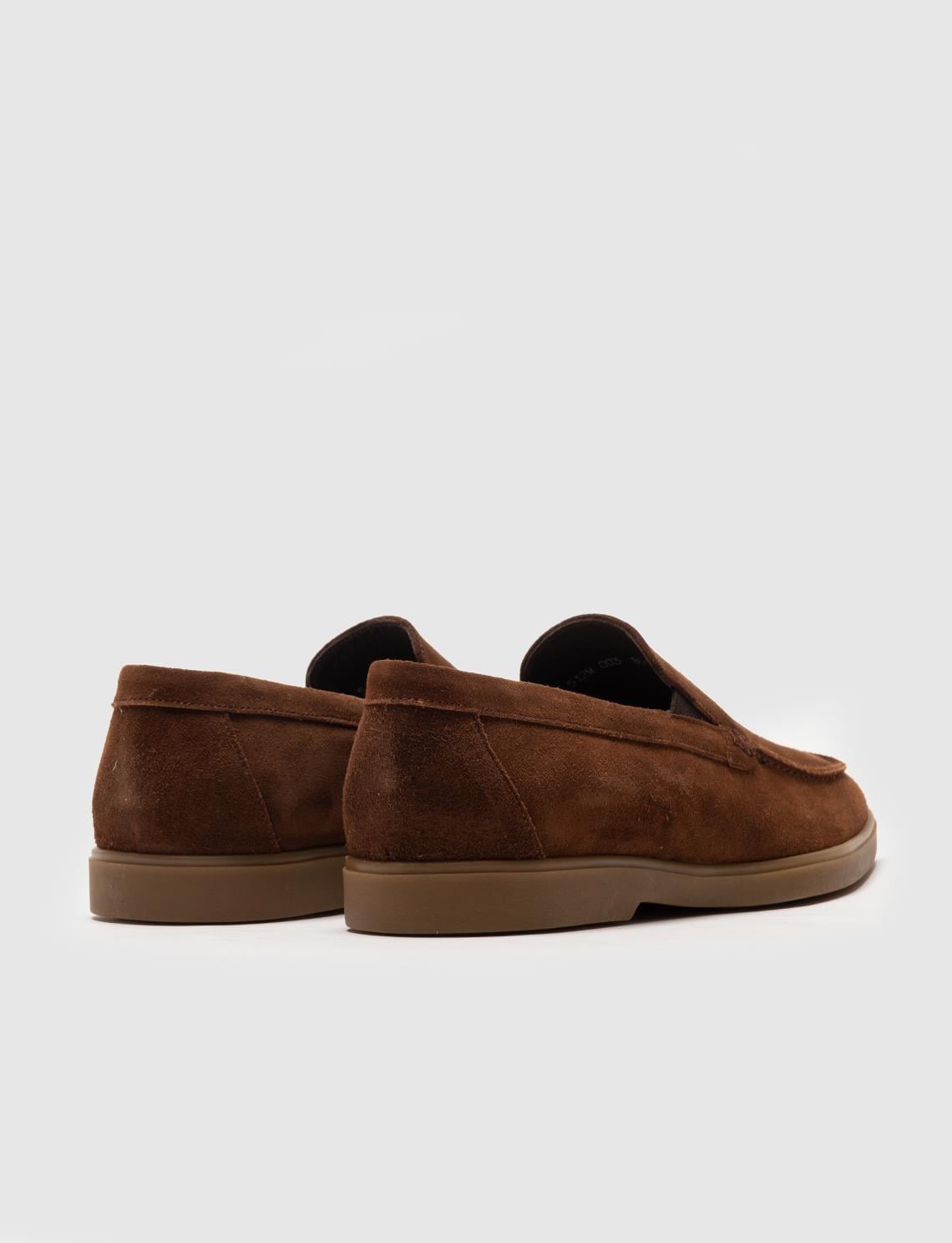 Genuine Leather Lining Brown Men's Casual Shoes