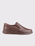 Genuine Leather Seasonal Brown Men's Casual Shoes