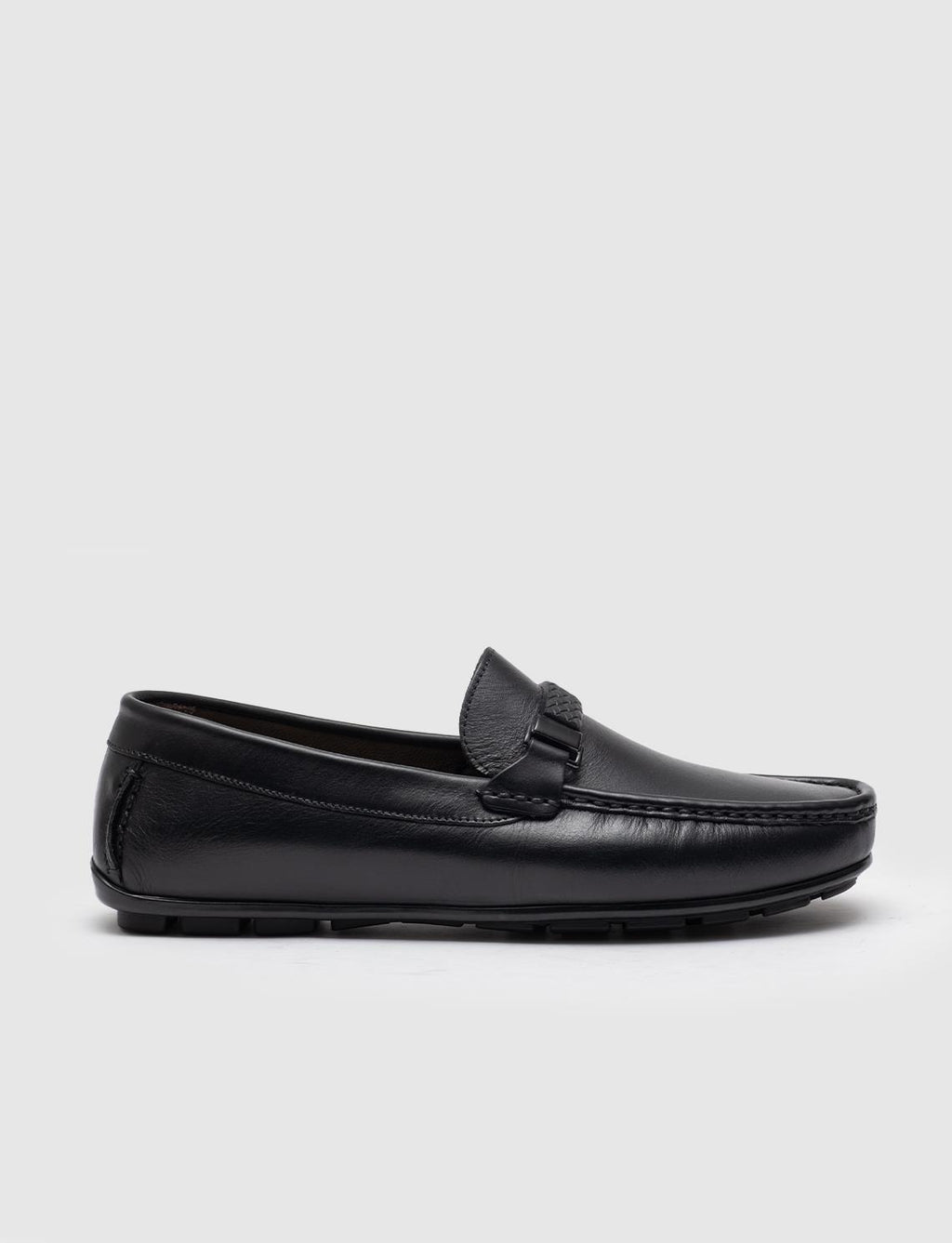 Genuine Leather Black Men's Shoes