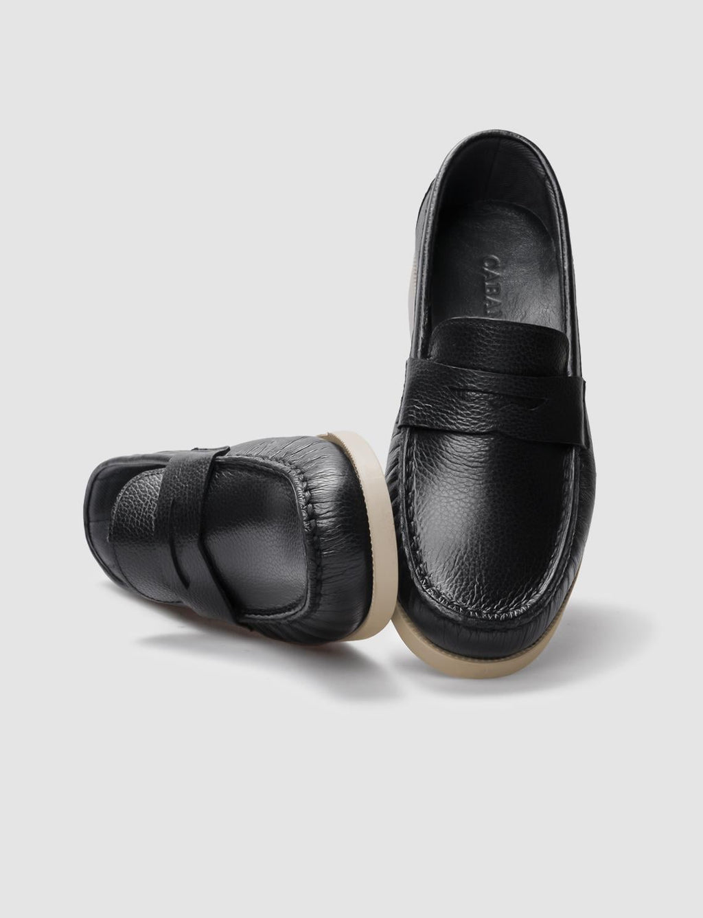 Genuine Leather Black Women's Casual Shoes