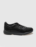 100% Genuine Leather Black Lace-up Men's Casual Shoes