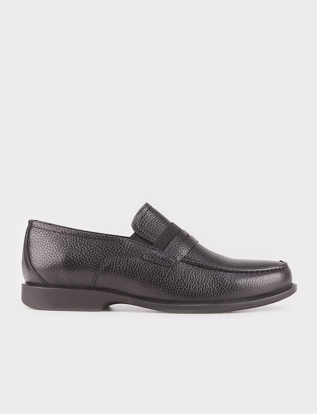 Genuine Leather Black Men's Shoes