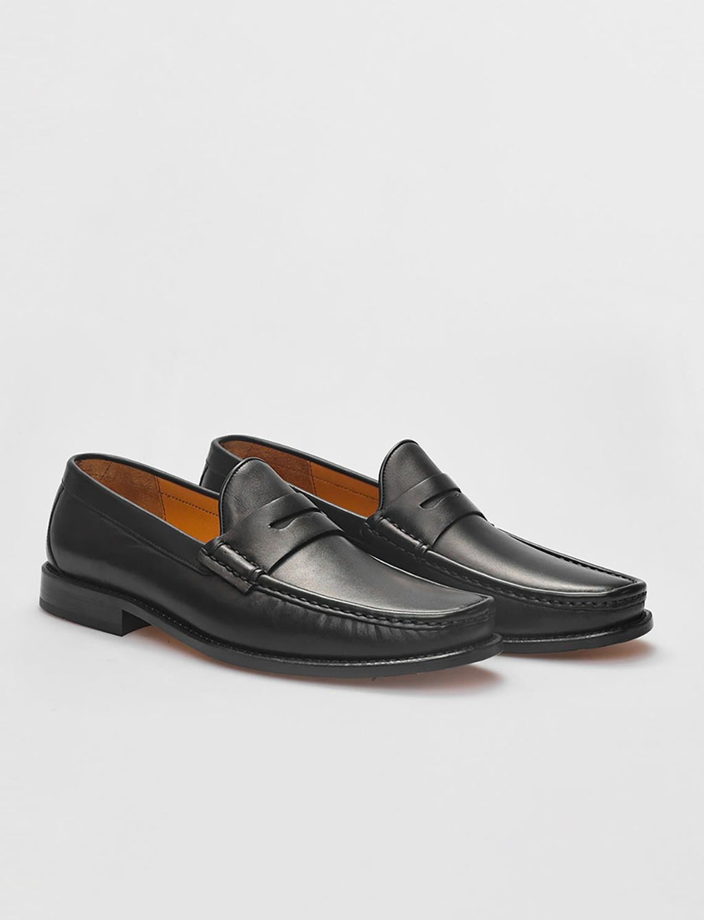 Genuine Leather Black Men's Classic Shoes