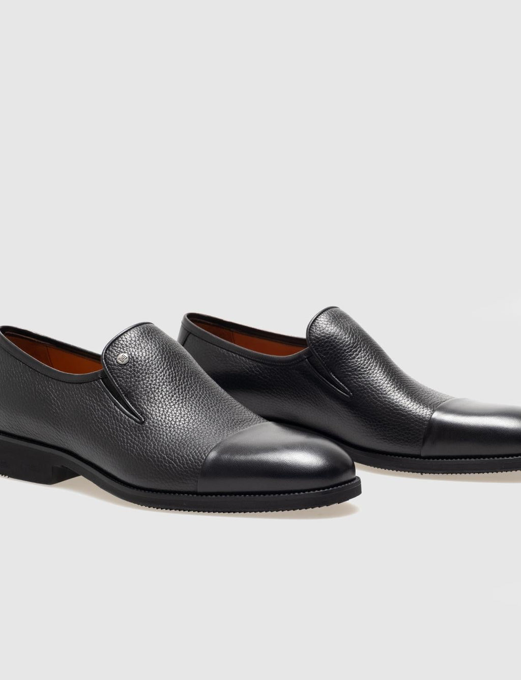 Genuine Leather Black Men's Classic Shoes