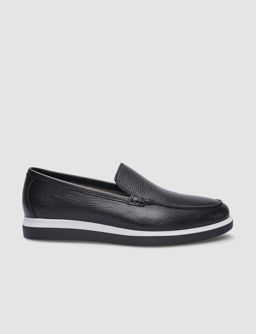 Genuine Leather Black Men's Casual Shoes