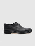 Genuine Leather Black Lace-up Men's Classic Shoes