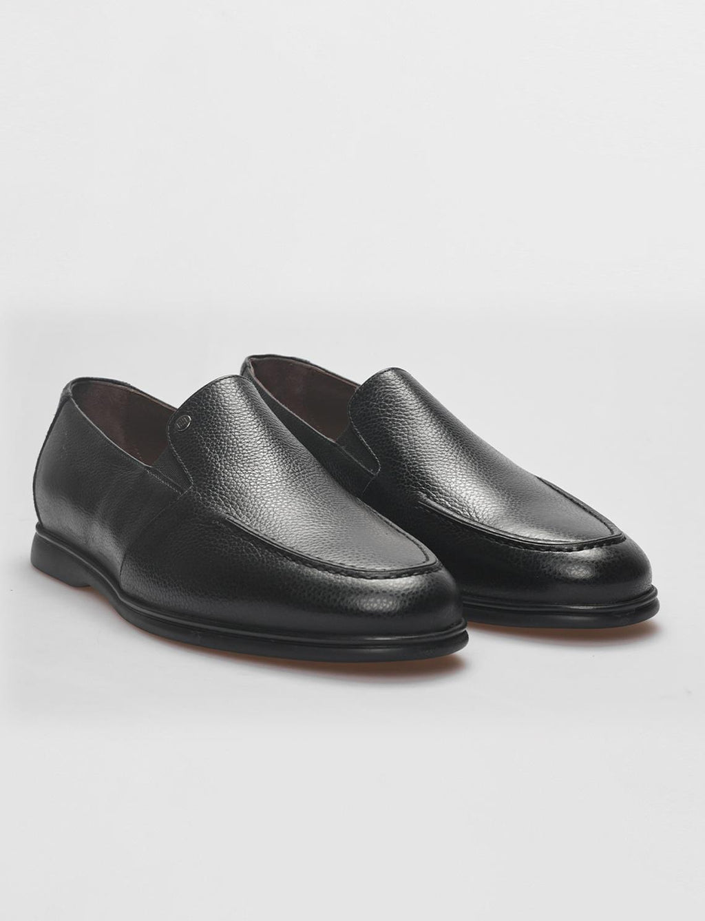 Genuine Leather Black Men's Casual Shoes