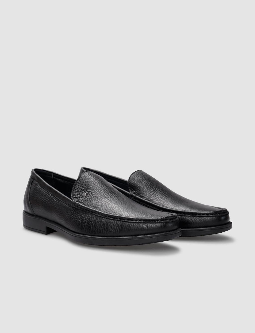Genuine Leather Black Men's Casual Shoes
