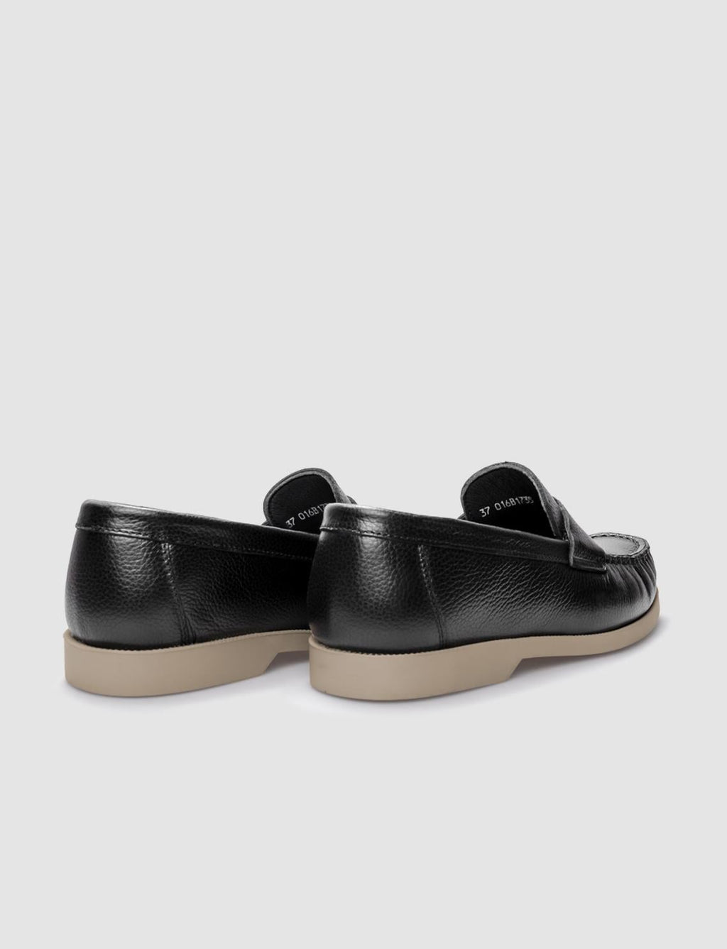 Genuine Leather Black Women's Casual Shoes