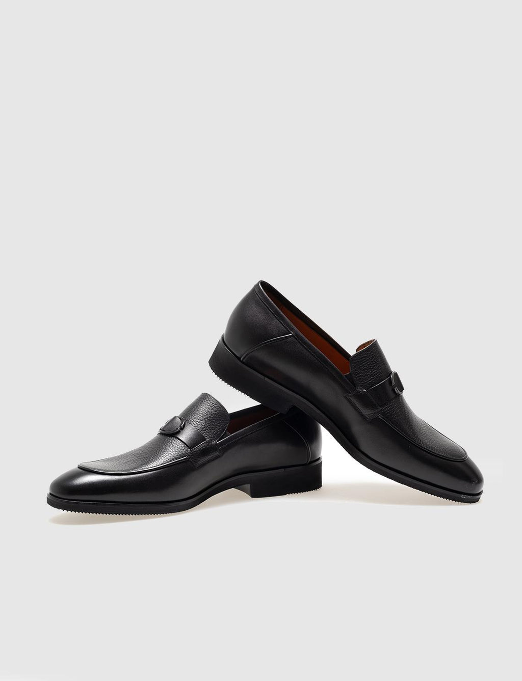Genuine Leather Black Men's Classic Shoes
