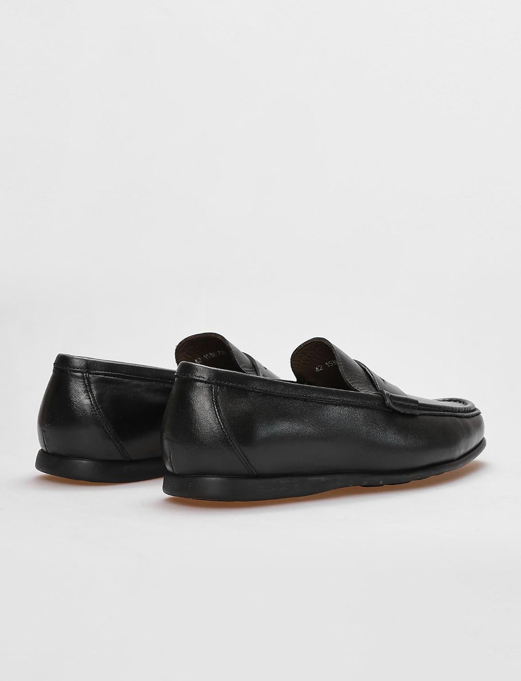 Genuine Leather Black Men's Casual Shoes