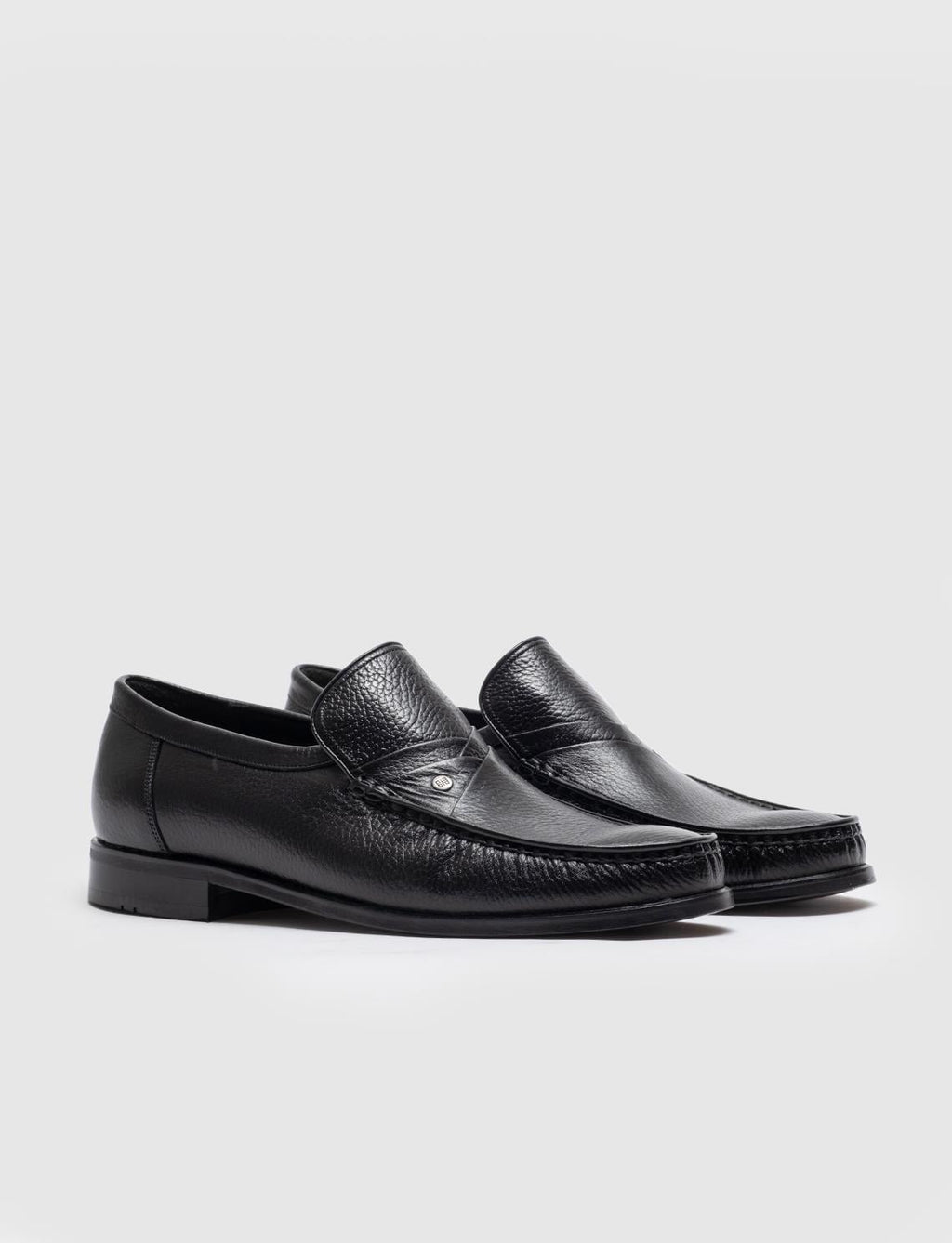 Genuine Leather Black Men's Casual Shoes