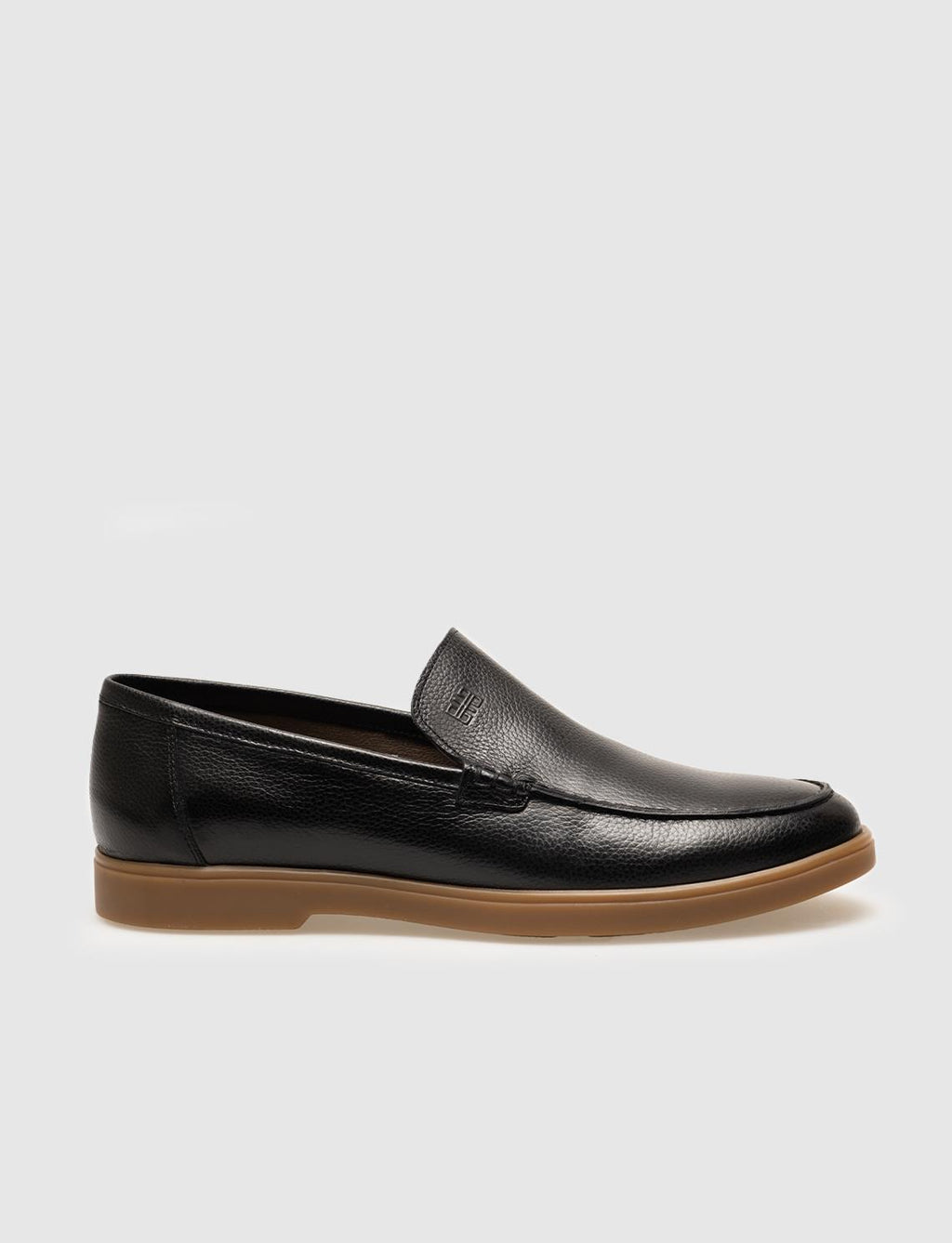 Genuine Leather Black Men's Casual Shoes