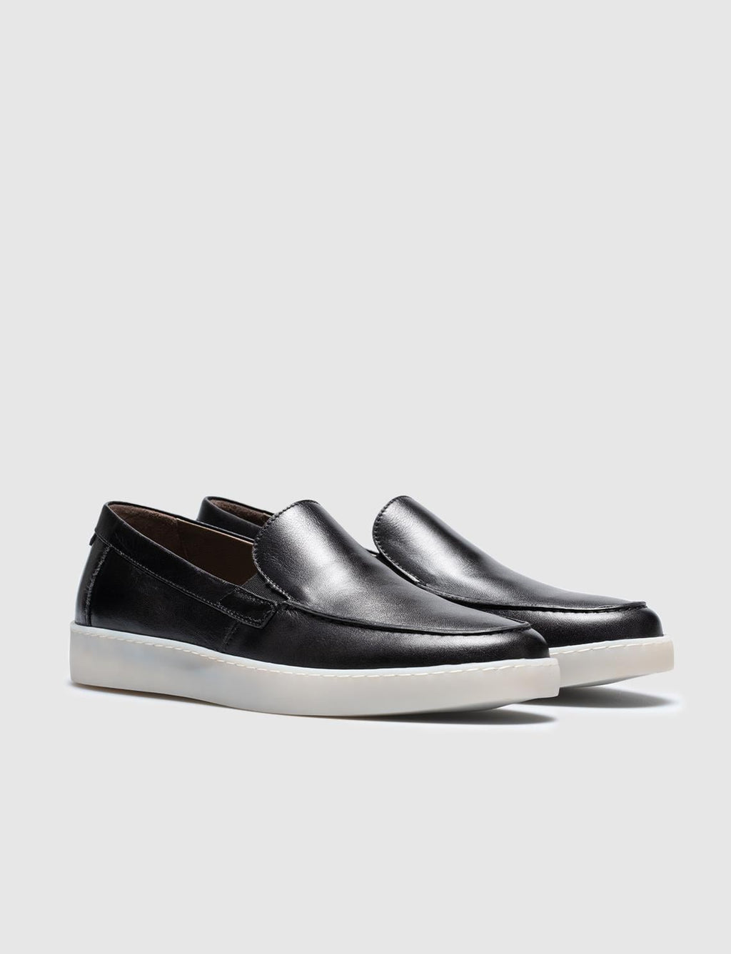 Genuine Leather Black Men's Casual Shoes