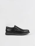 Genuine Leather Black Classic Men's Casual Shoes