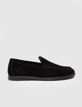 Genuine Leather Black Suede Men's Casual Shoes