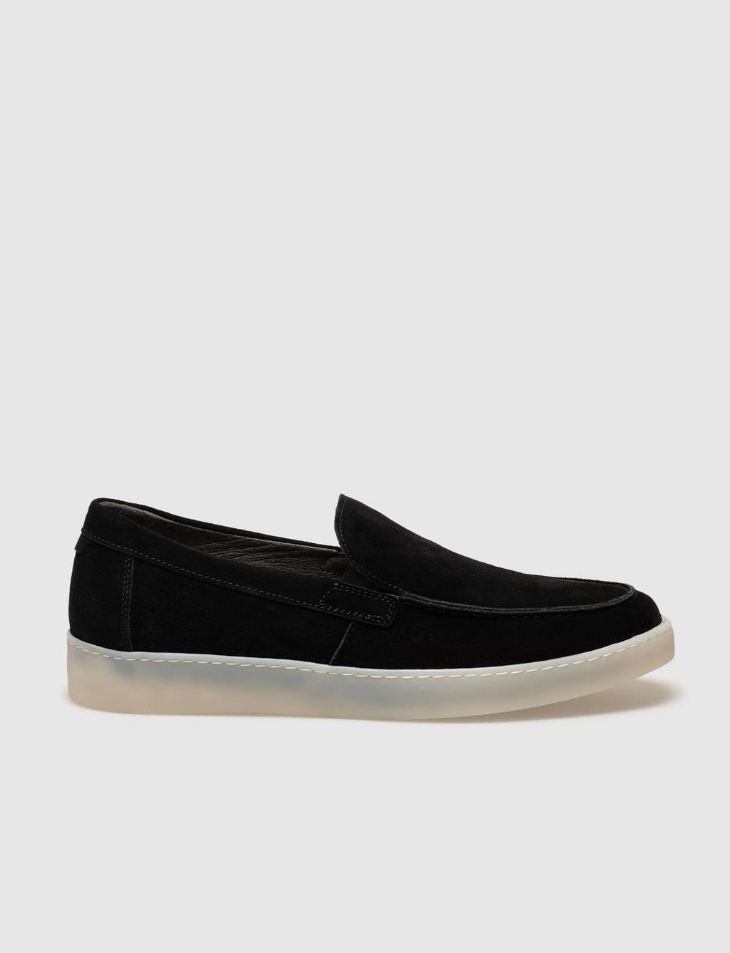 Genuine Leather Black Suede Men's Casual Shoes