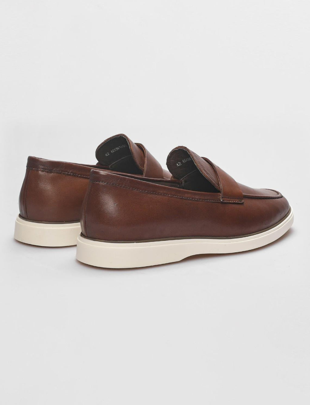 Genuine Leather Tan Men's Casual Shoes