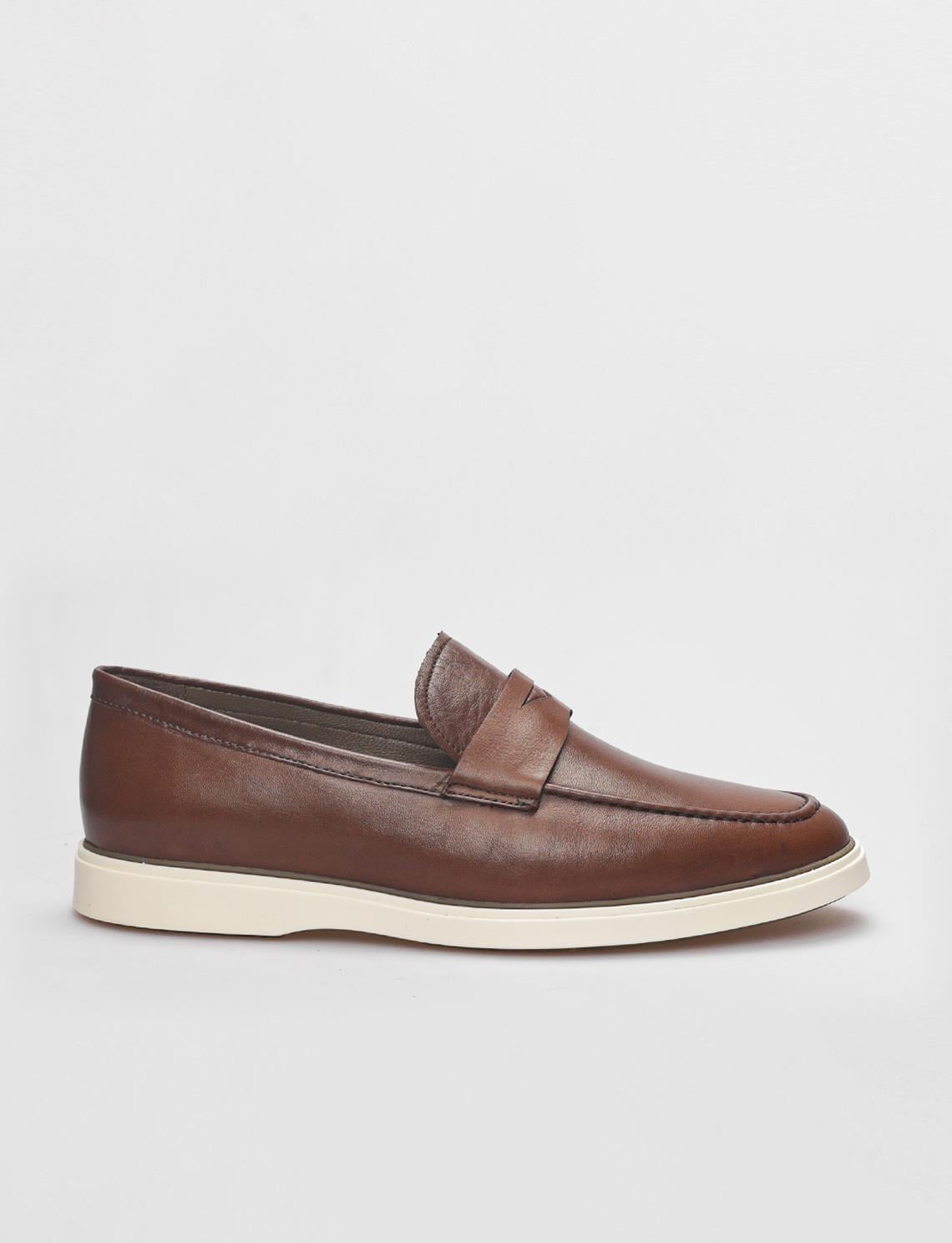 Genuine Leather Tan Men's Casual Shoes