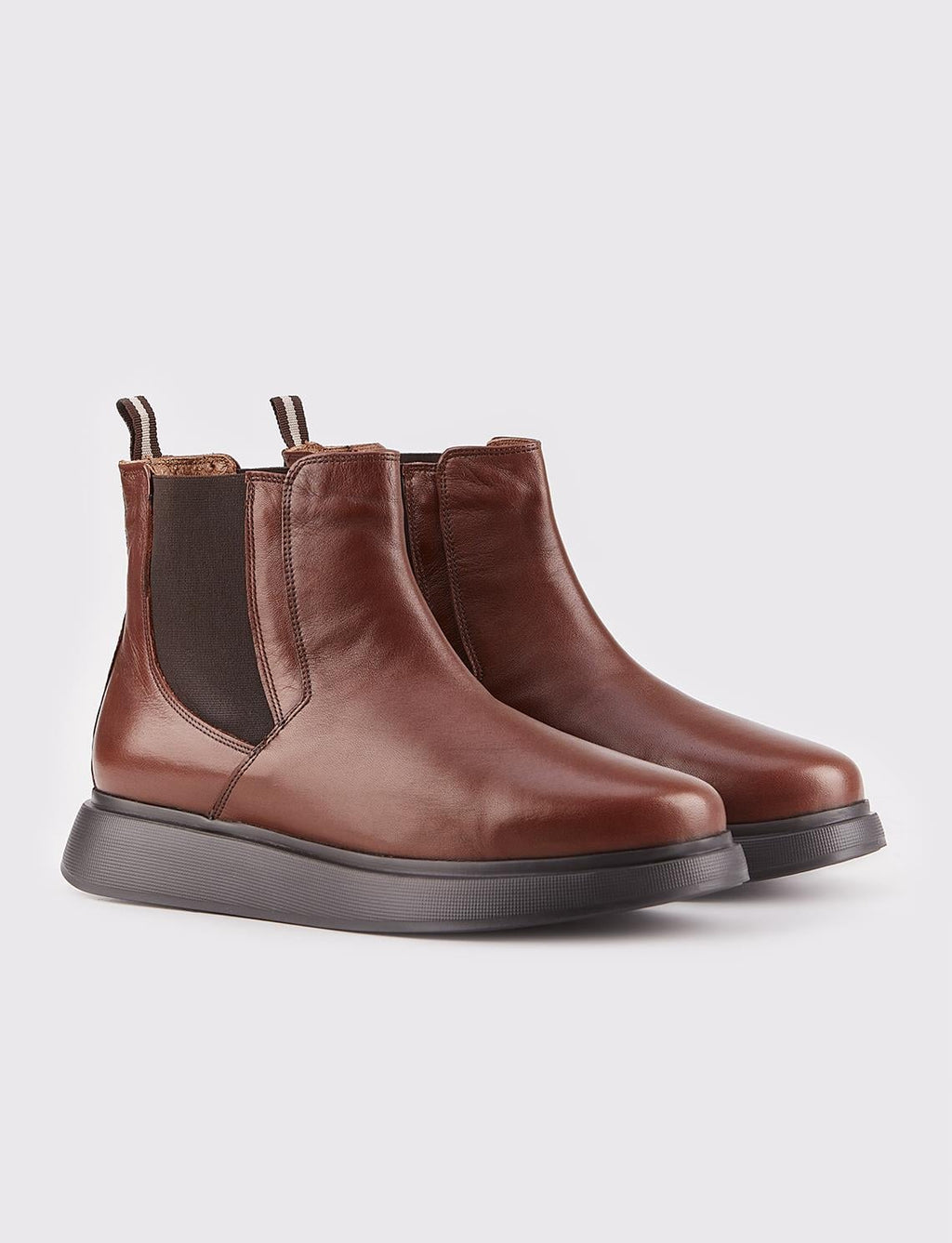 Genuine Leather Tan Men's Casual Boots