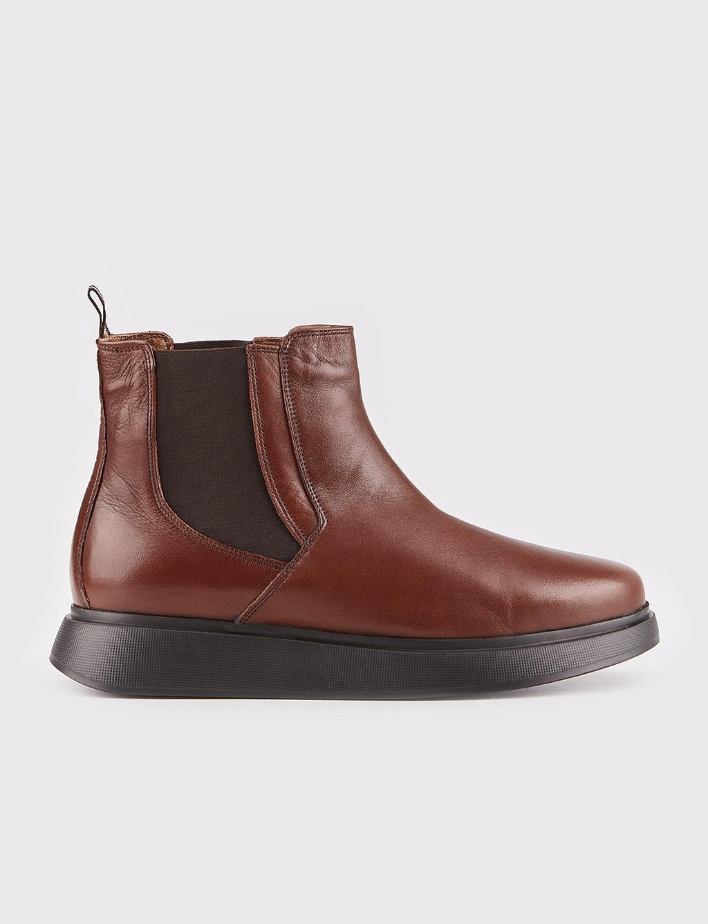 Genuine Leather Tan Men's Casual Boots