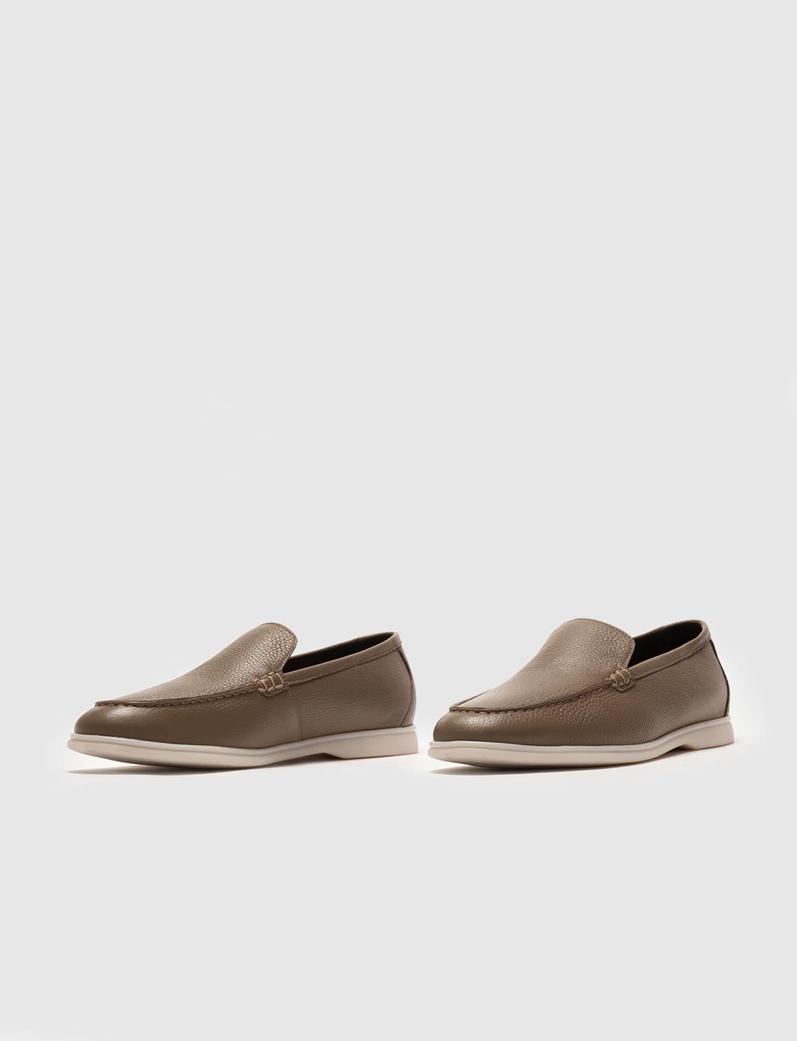 Genuine Leather Mink Men's Casual Shoes