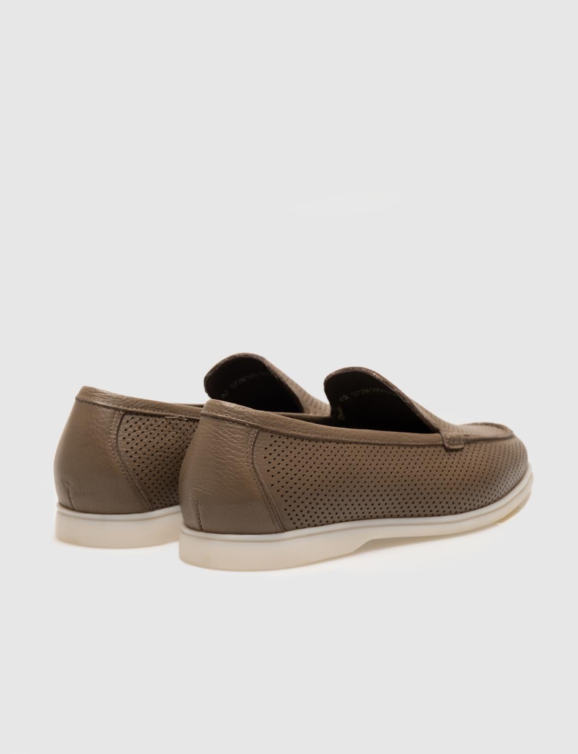 Genuine Leather Mink Men's Loafer