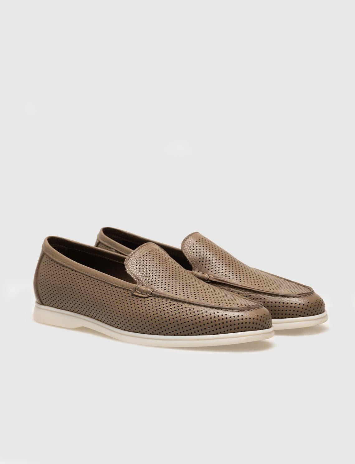 Genuine Leather Mink Men's Loafer