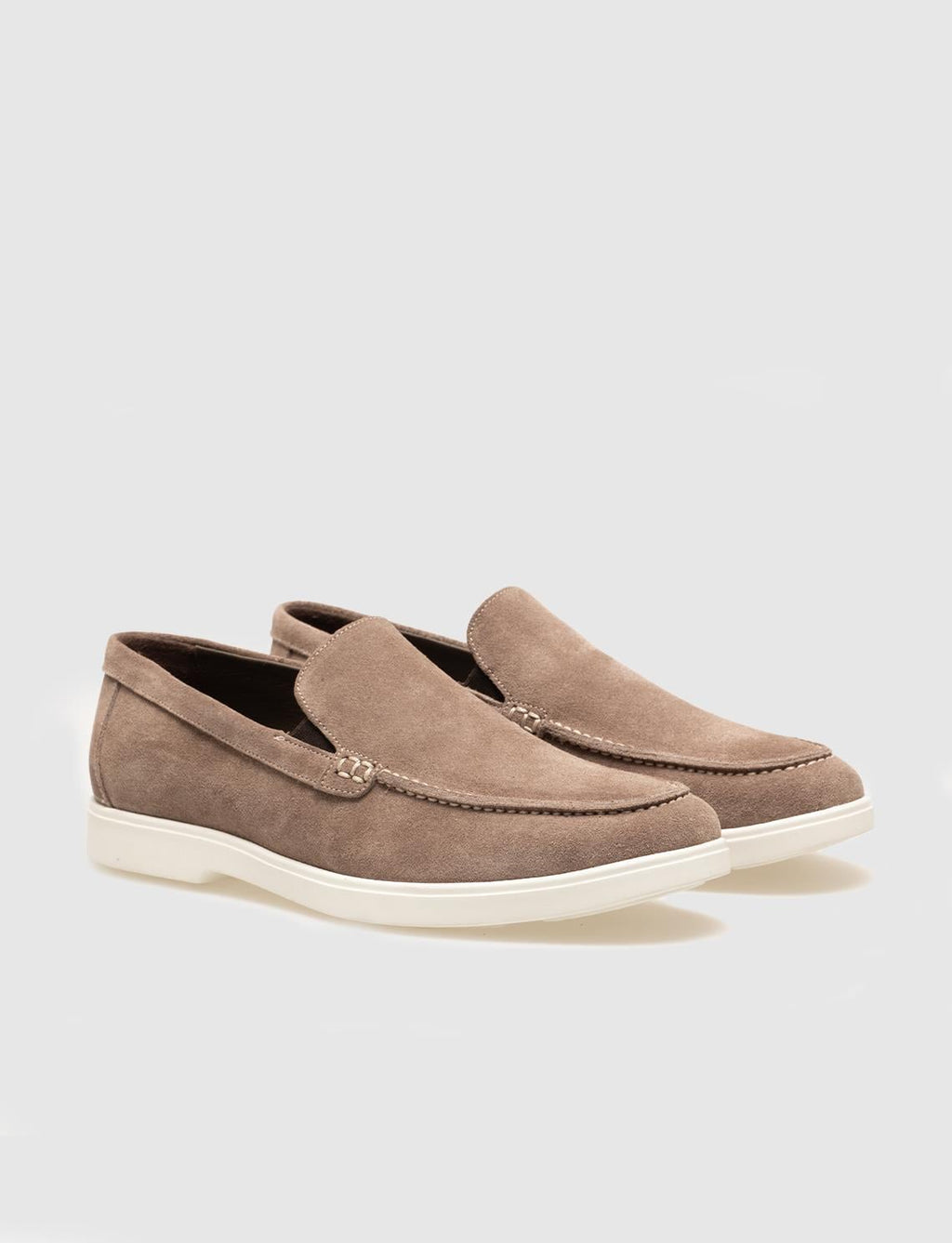 Genuine Leather Mink Suede Men's Casual Shoes
