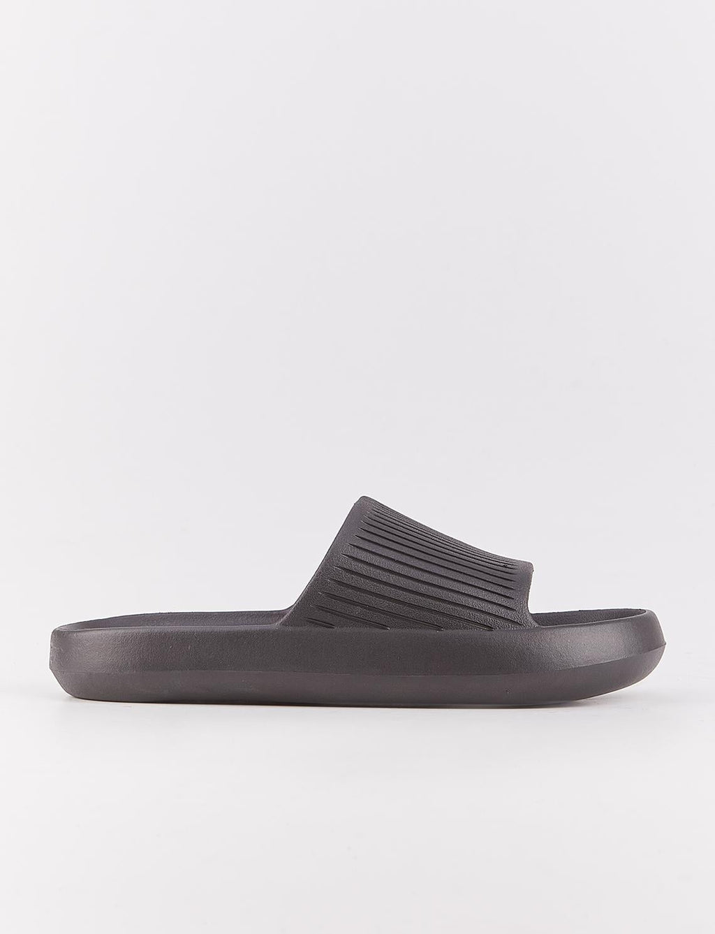 Classic Black Women's Flat Slippers