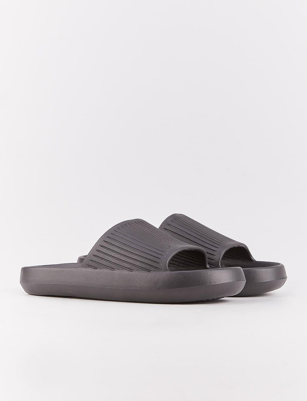 Classic Black Women's Flat Slippers