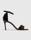 Neolit Sole Genuine Leather Black Women's High Heel Shoes