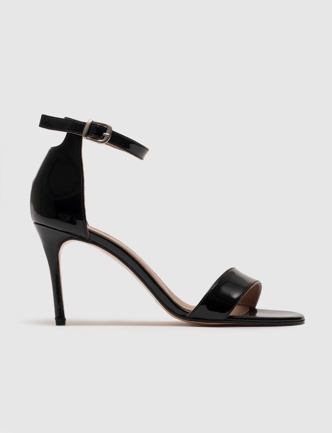 Neolit Sole Genuine Leather Black Women's High Heel Shoes