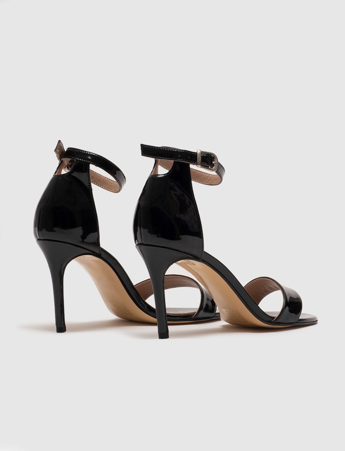 Neolit Sole Genuine Leather Black Women's High Heel Shoes