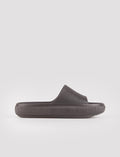 Polyurethane Sole Black Women's Flat Slippers