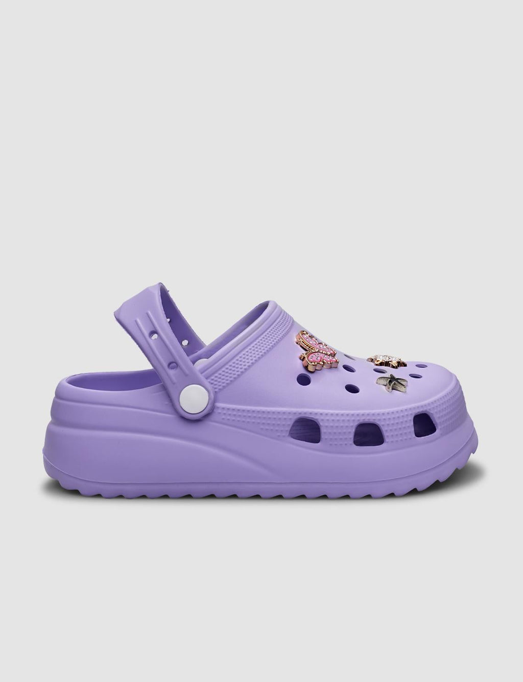 SNX Lilac Stone Detail Women's Eva Slippers
