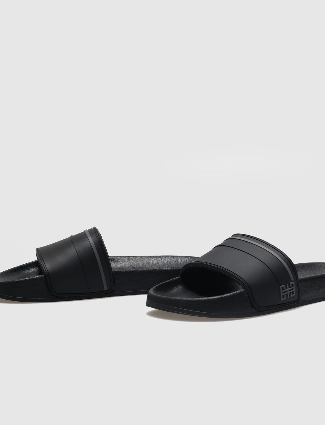 Black - Anthracite Men's Slippers