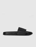 Men's Slippers with Black Rubber Sole