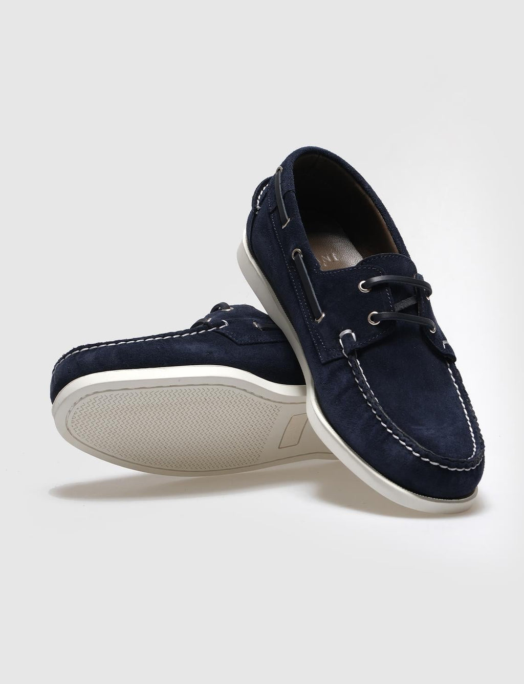 Genuine Leather Navy Suede Men's Casual Shoes