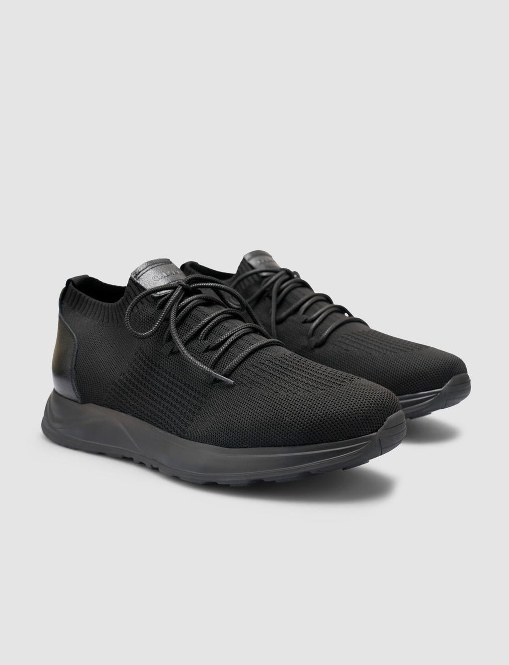 Men's Knitted Black Napoli Sports Shoes