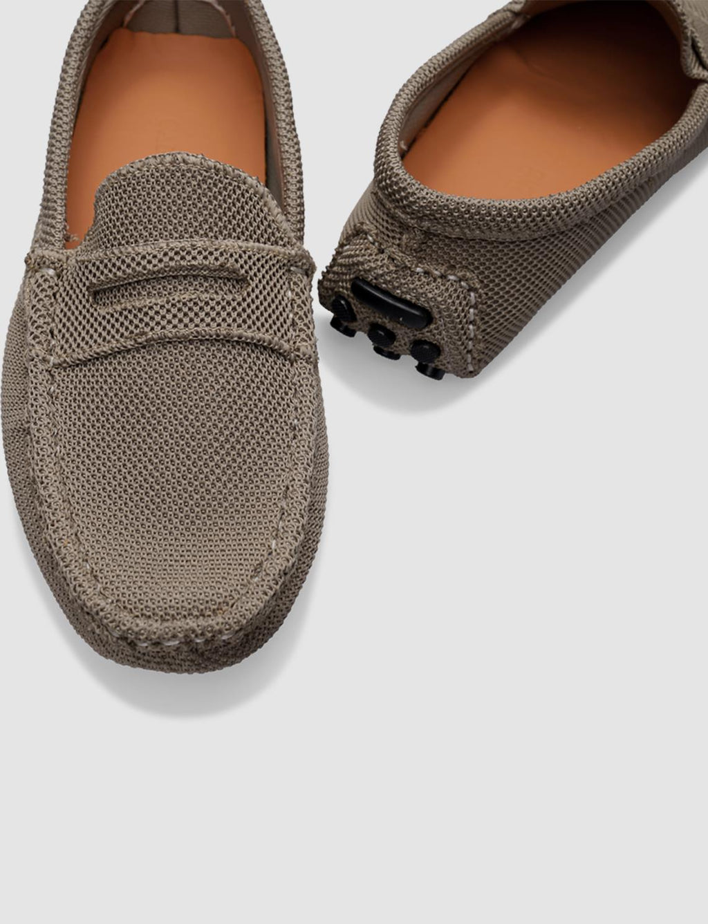 Knitted Mink Men's Loafers